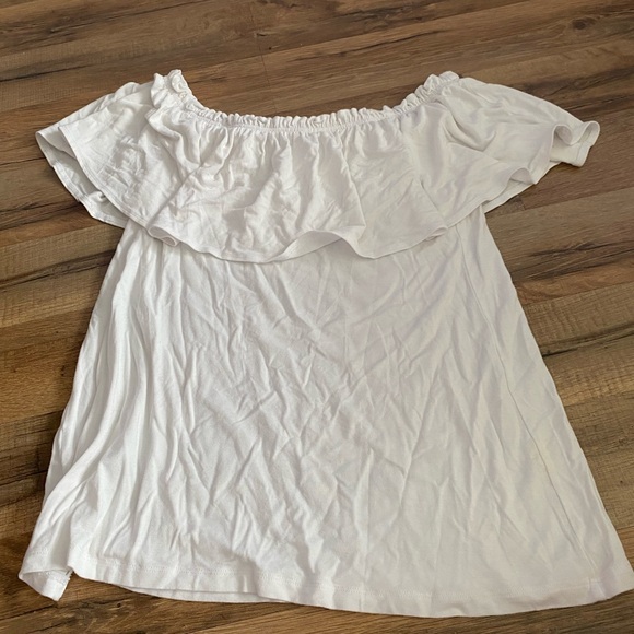 abercrombie & fitch off the shoulder top - Picture 2 of 3